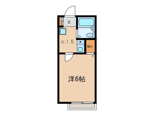 ウェルマン等々力の物件間取画像